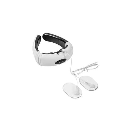 Masajeador De Cuello + 2 Parches Electrodos Portátil Recarga V