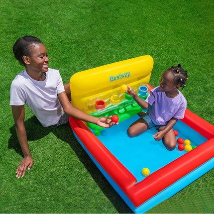 Pelotero  Inflable Didáctico Con 15 Pelotas Bestway Varios