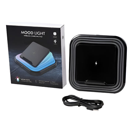 Cargador Inalámbrico Para Celular Con Luz Portatil Plega C
