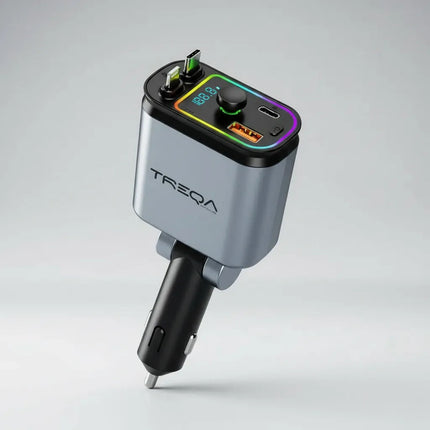 Cargador De Celular Para  Auto Premiun Treqa 120w B