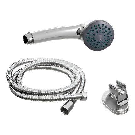 Ducha Teléfono Con Flexible / Manguera Para Monocomando Gris Oscuro