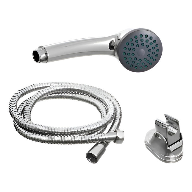 Ducha Teléfono Con Flexible / Manguera Para Monocomando Gris Oscuro