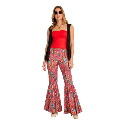 Disfraz Para Adulto Conjunto Retro Rojo Nostalgia Rojo M