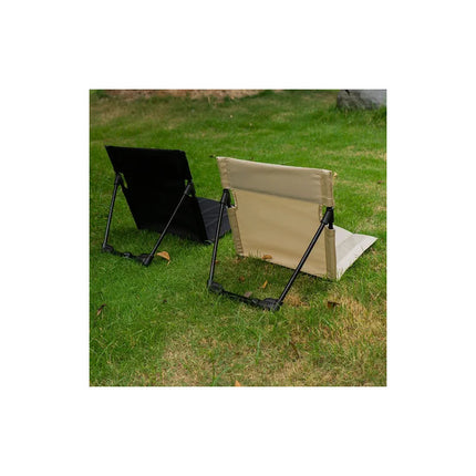Reposera Portátil Asiento Con Respaldo Ideal Camping Playa V