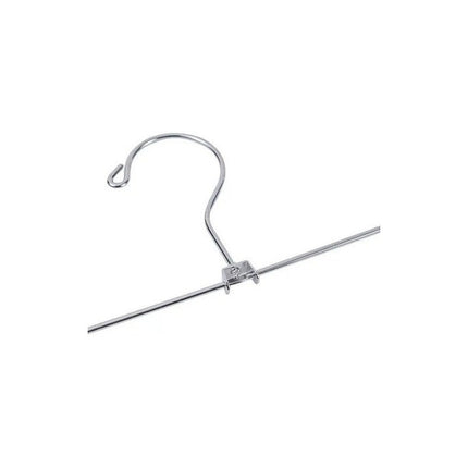 Percha De Metal Con Pinza Ahorro De Espacio X 6 Prendas
