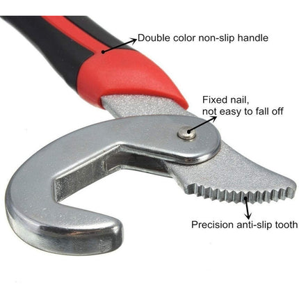 Juego De 2 Llaves Ajustables Portátiles De 9 A 32 Mm, Llave