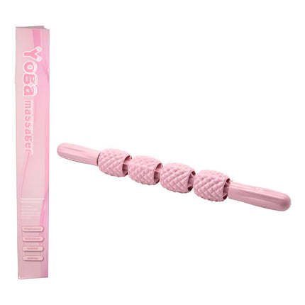 Rodillo Masajeador Para Yoga Nterior De Acero Inoxidable X