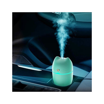 Difusor Aromatizador Vaporizador Ultrasonico Usb Con Luz