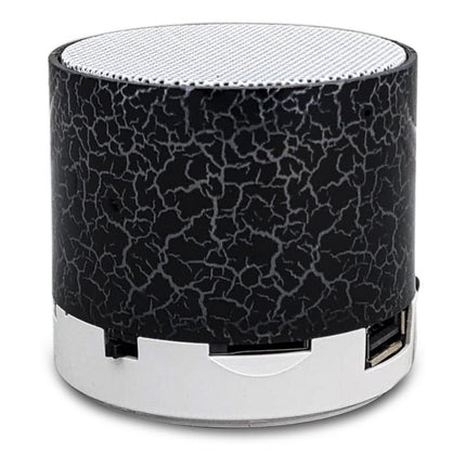 Parlante Portable Cilindrico C/bluetooth  Craquelado  Varios