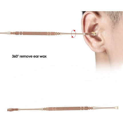 Limpieza Para Oidos Kit X2 Metal