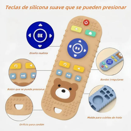 Control Remoto Silicona Osito Juguete Bebe