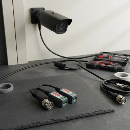Video Balun X2 Cctv Para Cámaras De Seguridad