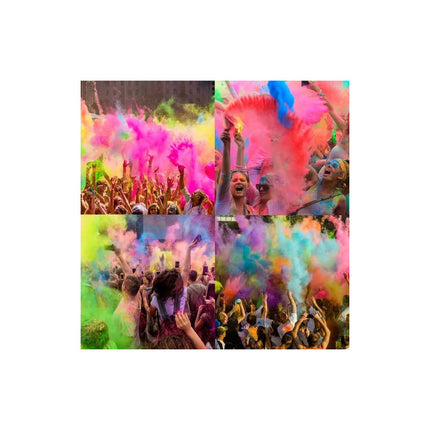 Polvo De Colores X 10 Unidades  Cotillón Polvo Fiestas Varios
