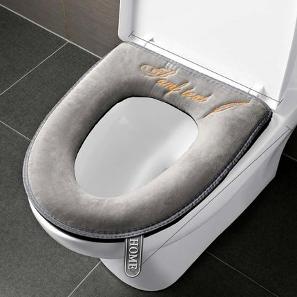 Funda Para Tapa De Inodoro Gris (jthog1023gri) Gris