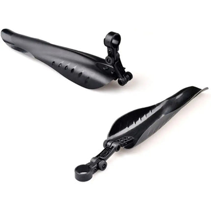 Guardabarros Plásticos Flexibles Para Bicicleta Negro