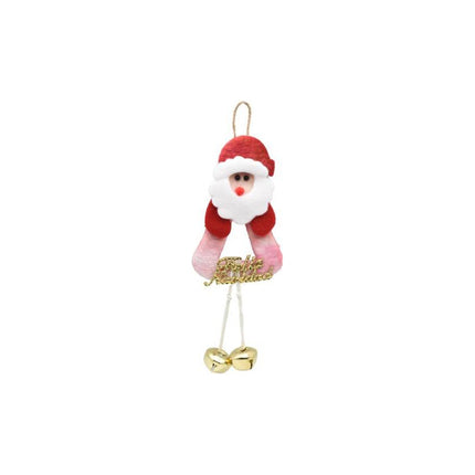 Adorno Navideño Colgante De Fieltro Con Cascabeles  Ccm00131 V