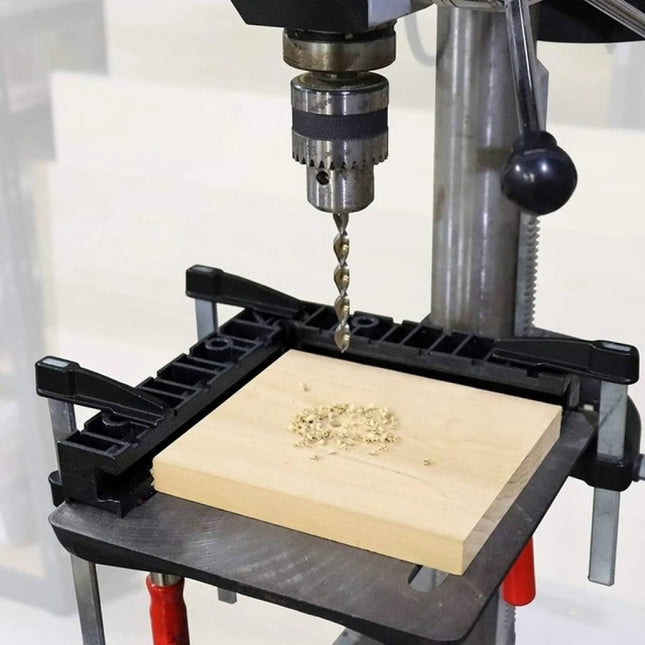 Combo Fenceclamp + Escuadra Prensa Router Milescraft Rojo