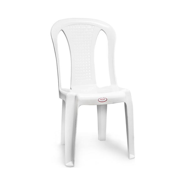 Silla Plastica Color Blanco Nitya Blanco