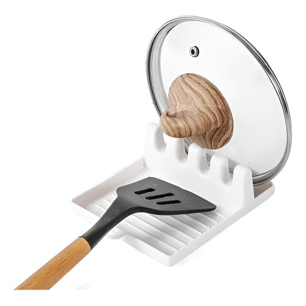 Soporte Para Utensilios De Cocina Medidas 14,5 X 13 X 5 Cm Blanco