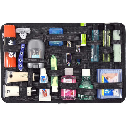 Tabla Organizador Digital Elástico Medidas 27,5 X 19,5 Cm Negro
