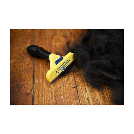 Peine Para Mascota Acero Inoxidable Amarillo