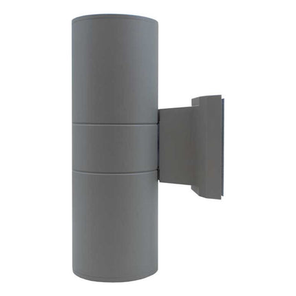 Foco Exterior 2 Luces Moderno  9cm 2 Colores