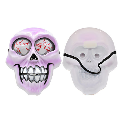 Máscara Para Halloween Plastico Rigido 25x19cm X