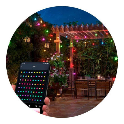 Guia De Luces Led Rgb Con Control Remoto Y App 6mts/ 20 Luce Rgb Rgb