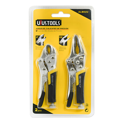 Pinza Morsa 2pz 4-41/2 Uyustools Alm02u