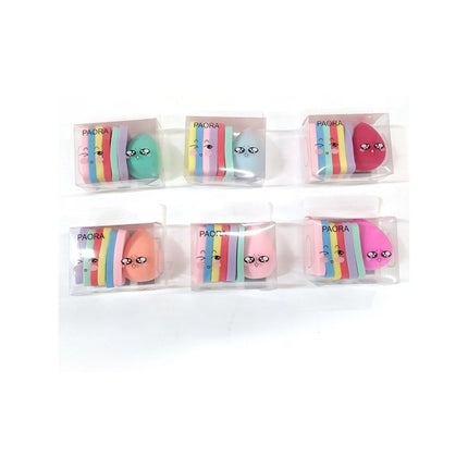 Esponja Aplicadora Maquillaje  X7, En Caja