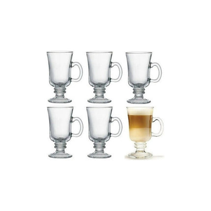 Tazas Para Cappuccino Capuchino X6 De 250 Ml En Caja  Agua