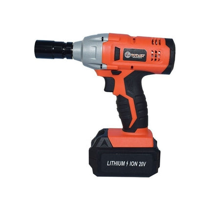 Taladro Impacto 20v Bateria Lithium Toyaki Tk-864  F60 Naranja Claro 60