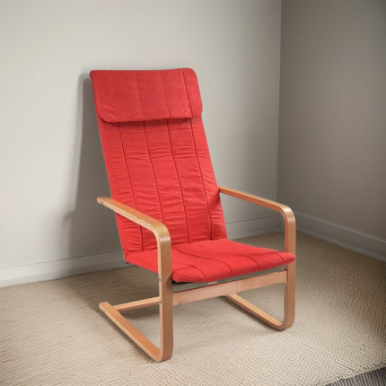 Sillon Flex - Silla Tapizada - Sillones Silla Rojo  Rojo