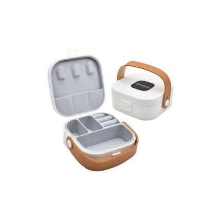 Mini Estuche Organizador De Joyas 9x9x4cm.