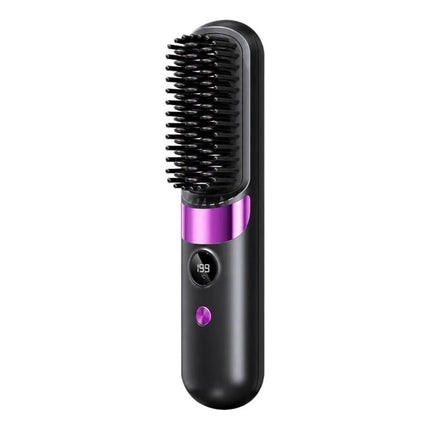 Cepillo Peine Alisador 35w Máx 200°c  Recargable V