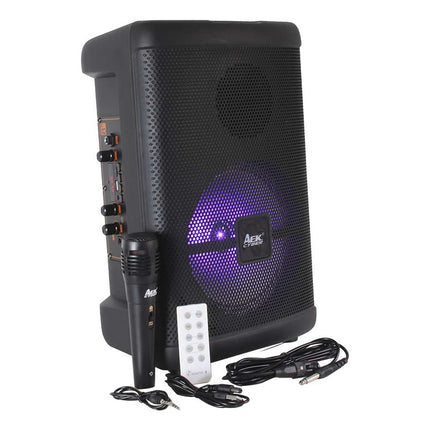 Parlante Portable Aek 8 S-10808 Negro