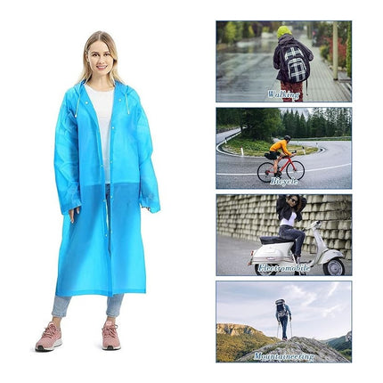 Capa Pilot De Lluvia Unisex Azul Azul