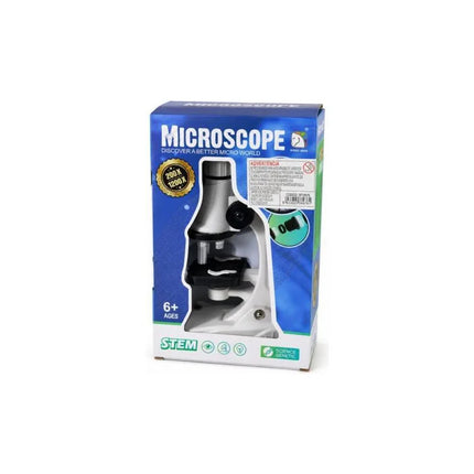 Microscopio Infantil Educativo 200x A 1200x Sp38976 Blanco