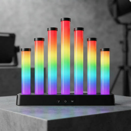 Luces Led Rgb Audiorítmicas Para Escritorio Gamer Lb-2415 Rgb