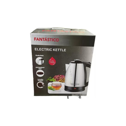Jarra Electrica Acero Inoxidable 2 Litros Oferta  Plateado