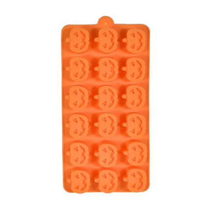 Molde Para Galletas En Silicona Para Halloween 21x11cm. X