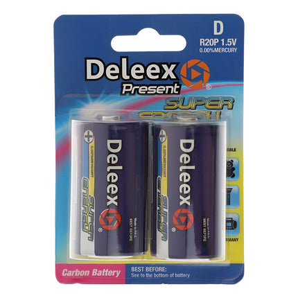 Pila Bateria Grande Deleex D 1.5v