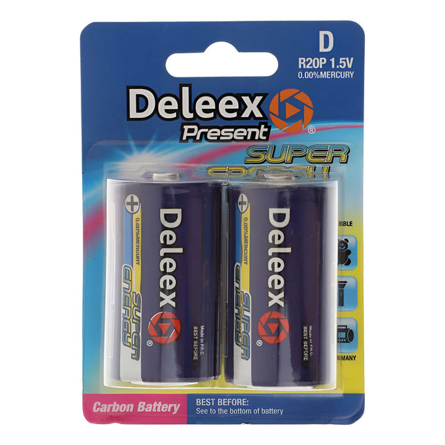 Pila Bateria Grande Deleex D 1.5v