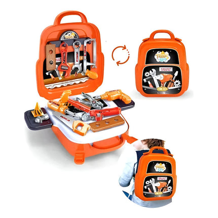 Caja De Herramienta Mochila Infantil Juguete
