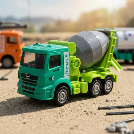 Set De Camiones De Construcción 6pcs Varios