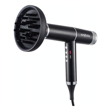 Secador Enxuta Bcenxsp461600n 1600w Iónico 2 Boquillas 1 Dif Negro