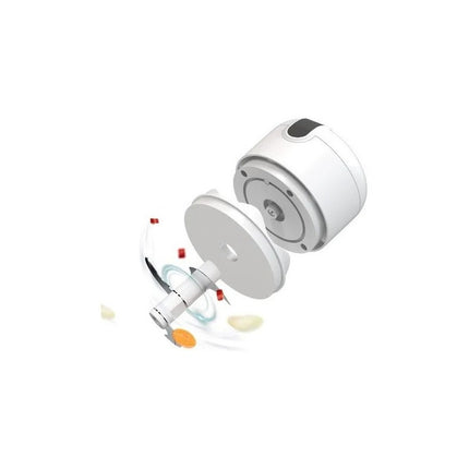 Mini Procesadora Inalambrica Usb Triturador Cortadora 37w Blanco