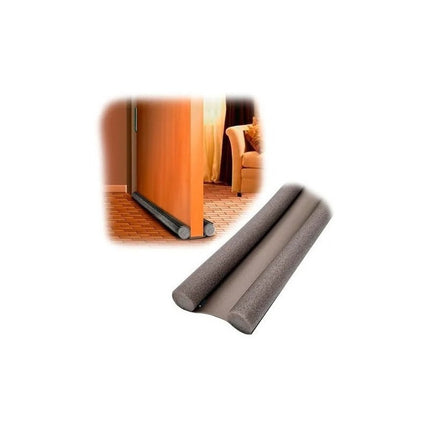 Burlete Tope Doble Lado Para Puerta 95cm Gris Liso