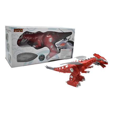 Dinosaurio Robot  Con Luz Y Sonido 37 Cm V