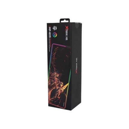 Mousepad Gamer Xtrke Me Mp-605  80x30 Cm Iluminado Rgb  Negro